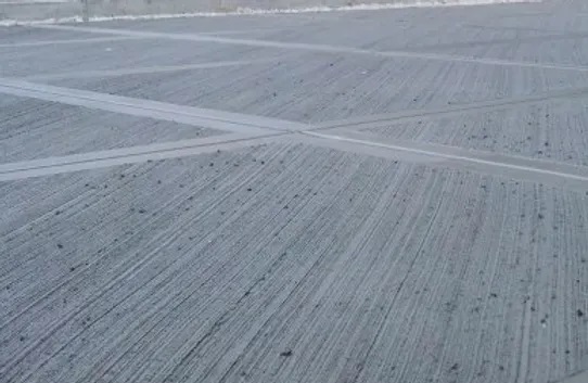 Brushed concrete driveway | EasyMix Concrete