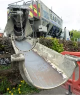 On site mixed concrete pouring | EasyMix Concrete