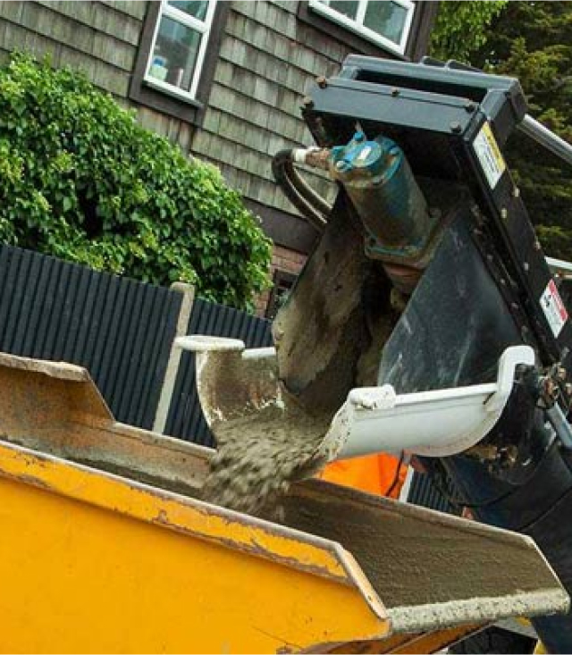 Volumetric concrete delivery | EasyMix Concrete