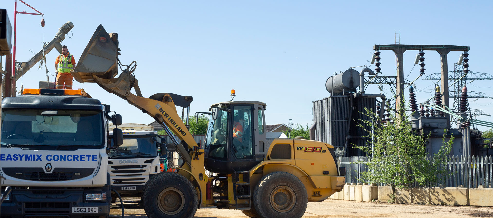 Concrete for yards and car parks | EasyMix Concrete