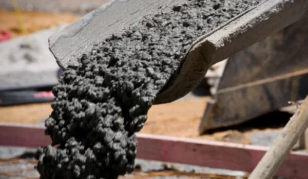 Concrete pouring from a truck | EasyMix Concrete 